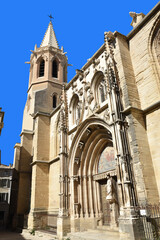 Cathédrale gothique à Carpentras. France