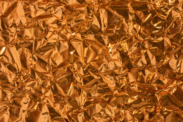 Photo of foil paper background.