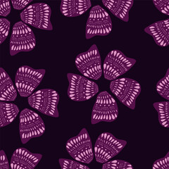 seamless pattern with flower