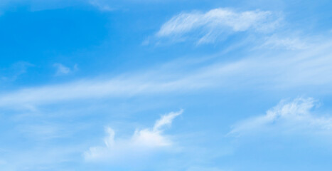 Sky cloud blue nature background paronama web cloudy summer winter season day, light beauty horizon spring brigth gradient calm abstract backdrop air nature view wallpaper landscape environment