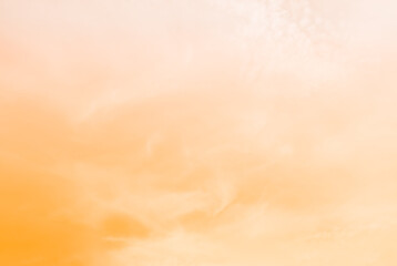 Sky pastel background orange gradient sunset sunrise summer abstract sky evening soft effect...