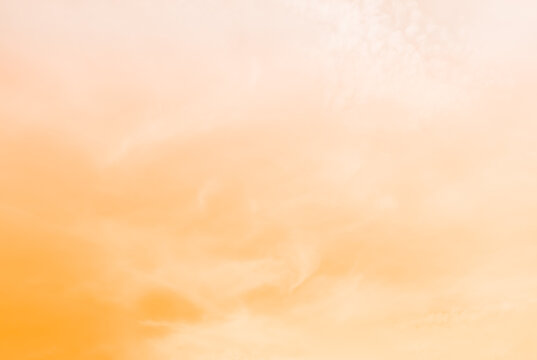 Fototapeta Sky pastel background orange gradient sunset sunrise summer abstract sky evening soft effect pattern texture design nature spring light beauty template