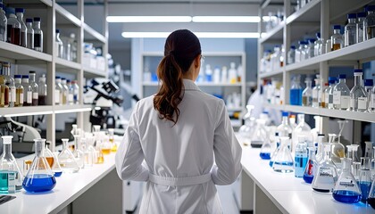 laboratory test tubes	