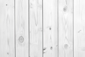 Obraz premium White wooden planks with natural grain patterns. AI generated