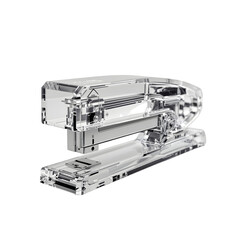 Transparent stapler isolated on transparent background