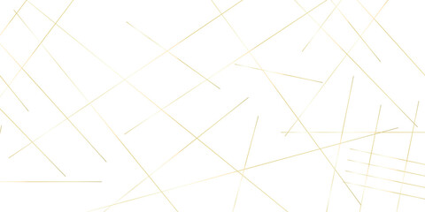 Abstract background with strips golden lines technology business pattern design. Backdrop white paper vintage line illustration background.	
