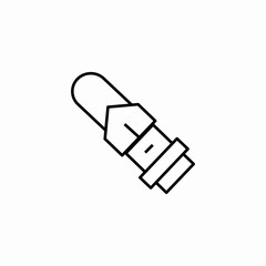 sheathed utility pocket knife icon sign vector