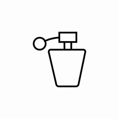 scent fragrance sprayer icon sign vector