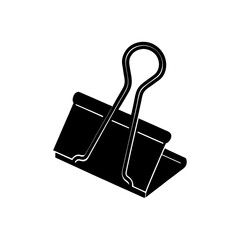 paper clip isolated on white