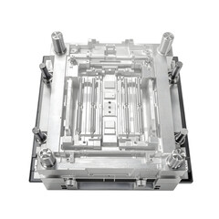 Precision mold tooling equipment isolated transparent background