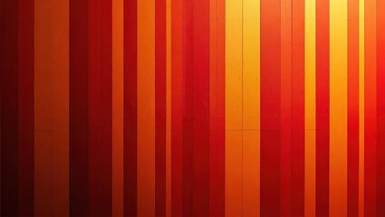 Vibrant Red and Orange Vertical Stripes Abstract Background.