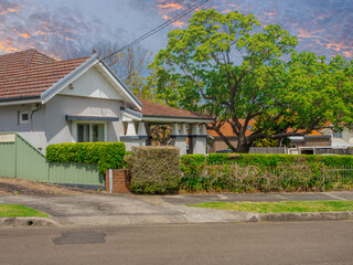 10 October 2025 old heritage building in Marrickville Rd Marrickville a western suburb in Sydney NSW Australia