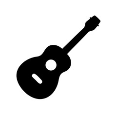 Vector art of acoustic guitar