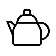 Vector art of teapot