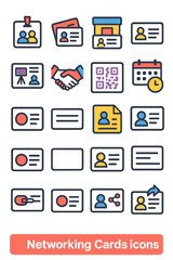Networking Cards event card, contact exchange card, trade show card, seminar card, meeting card, handshake card, QR code scan card, card with