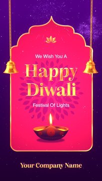 Happy Diwali Social Media Post 01
