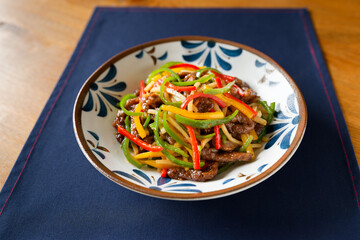 青椒肉絲