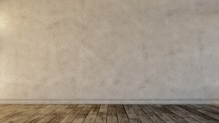 Large luxury modern bright interiors Living room mockup illustration 3D rendering image