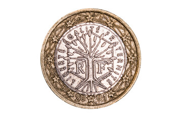 französische 1-Euro-Münze