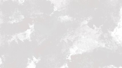 Abstract grunge background with copy space. Light grey watercolor background painting with cloudy distressed texture. 