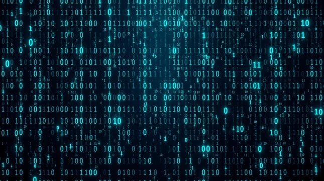 Download free digital binary code background image for technology and data analysis visualization project - Powered by Adobe