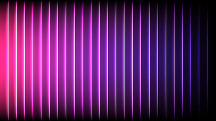 Glass gradient abstract neon light lines background pink and purple glow