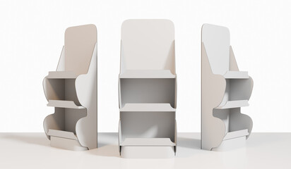 Product Display Shelf Or Floor POS Stand. Cosmetics Holder
