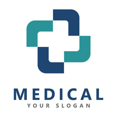 Obraz premium Medical logo icon design template elements victor