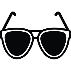 sunglasses Silhouette Icon Vector Art