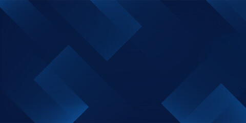 Fototapeta premium Modern black dark navy blue and silver abstract background with geometric shapes, 3D polygonal lines, folded triangles, and diamond patterns. Elegant minimal luxury design for banners, posters.Eps10.