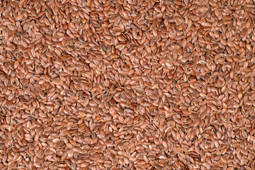 Flax seeds background