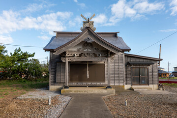 青森県大間町　弁天神社　本州最北端の神社