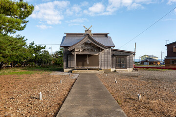 青森県大間町　弁天神社　本州最北端の神社