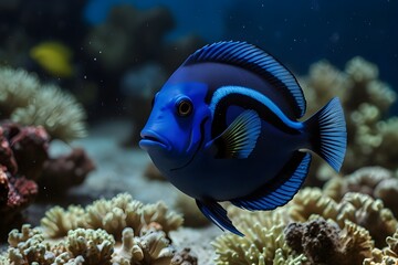 coral reef with fish