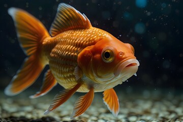 goldfish in aquarium