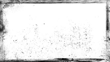 Overlays screen border. Vintage old grunge frame overlays texture.
