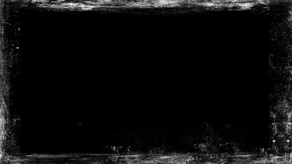 Obraz premium Overlays screen border. Vintage old grunge frame overlays texture.