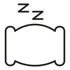 pillow vector icon