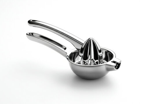 Lemon squeezer on white background
