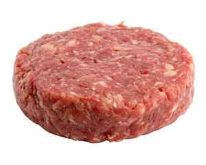 raw burger minced meat isolated Transperency, Cutout 