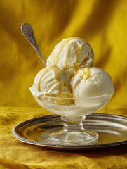 Ice cream commercial photography