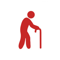 高齢者アイコン / Elderly Person Icon	
