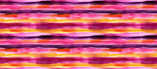Watercolor Stripes: An eye-catching display of vibrantly colored watercolor stripes, artfully arranged to create a captivating pattern, ideal for adding a touch of artistic flair.