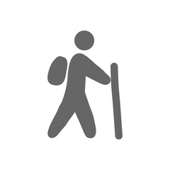 お遍路巡礼アイコン / Pilgrimage Henro Icon	