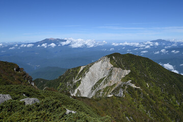 Climbing Mt. Kiso-Komagatake, Nagano, Japan