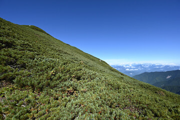 Climbing Mt. Kiso-Komagatake, Nagano, Japan