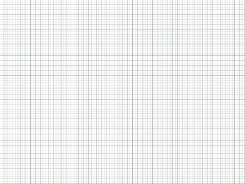 Organized chart paper. Grid pattern backdrop. Squared background texture. Engineering and design template backdrop.