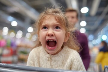 Parents shouting at their children and at each other