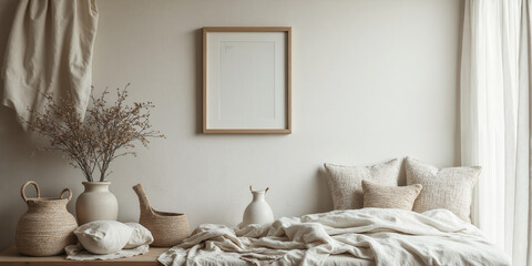 Coastal Grandmother Linen Sun-bleached natural linen texture with subtle stripe pattern, soft coastal light, relaxed luxury aesthetic, artisanal quality focus