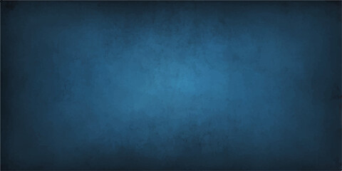 Grunge textured dark blue vintage wall surface with a distressed pattern